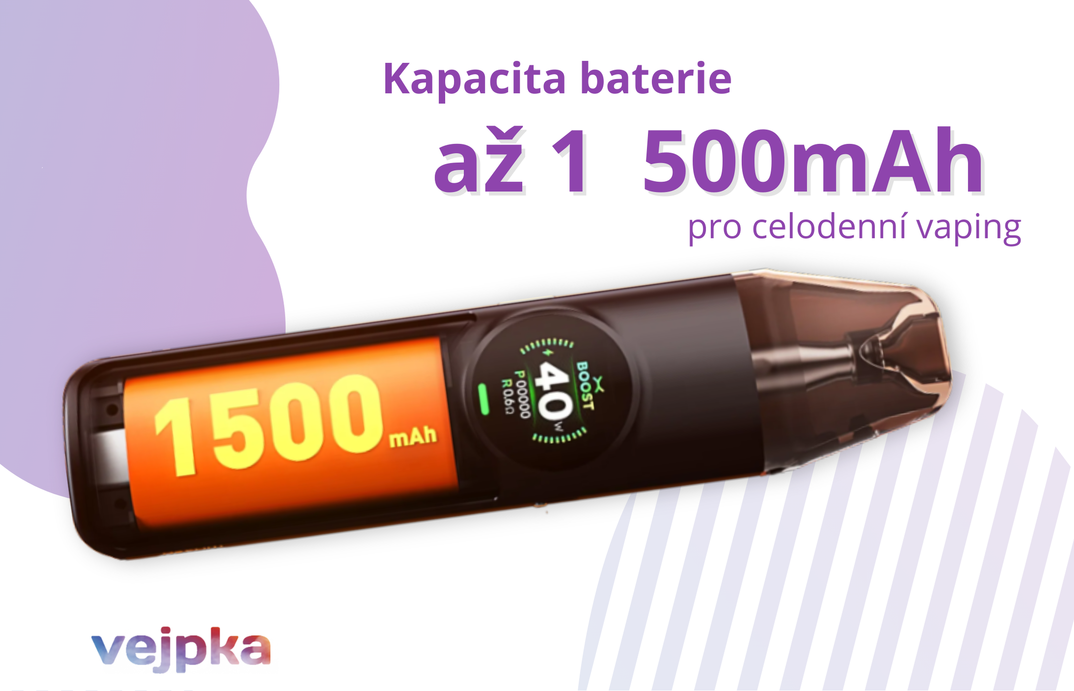 OXVA Nexlim kapacita batérie